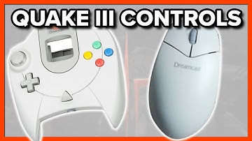 Trying a Sega Dreamcast Controller with a Mouse for Quake III