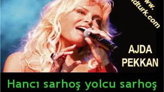 Ajda Pekkan Bir Garip Yolcuyum Karaoke Resimi