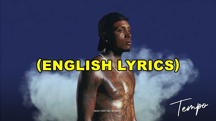 KayBlack - Tempo [ENGLISH LYRICS]