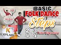 Folk Dance Steps | 2/4 & 3/4 Time Signature | Foreign Folk Dance | K-Explain #5