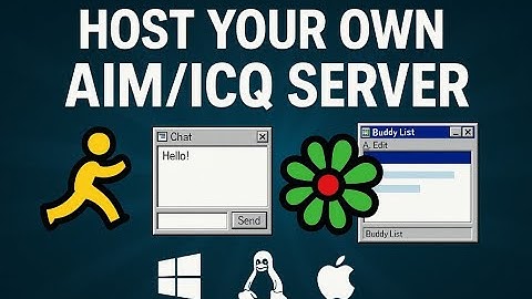 How to Make an AIM & ICQ Server On Windows, Linux, and MacOS [2025]