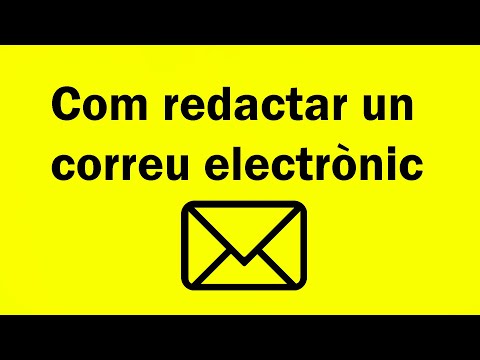 Vídeo: Com puc informar d'un correu electrònic manipulat?