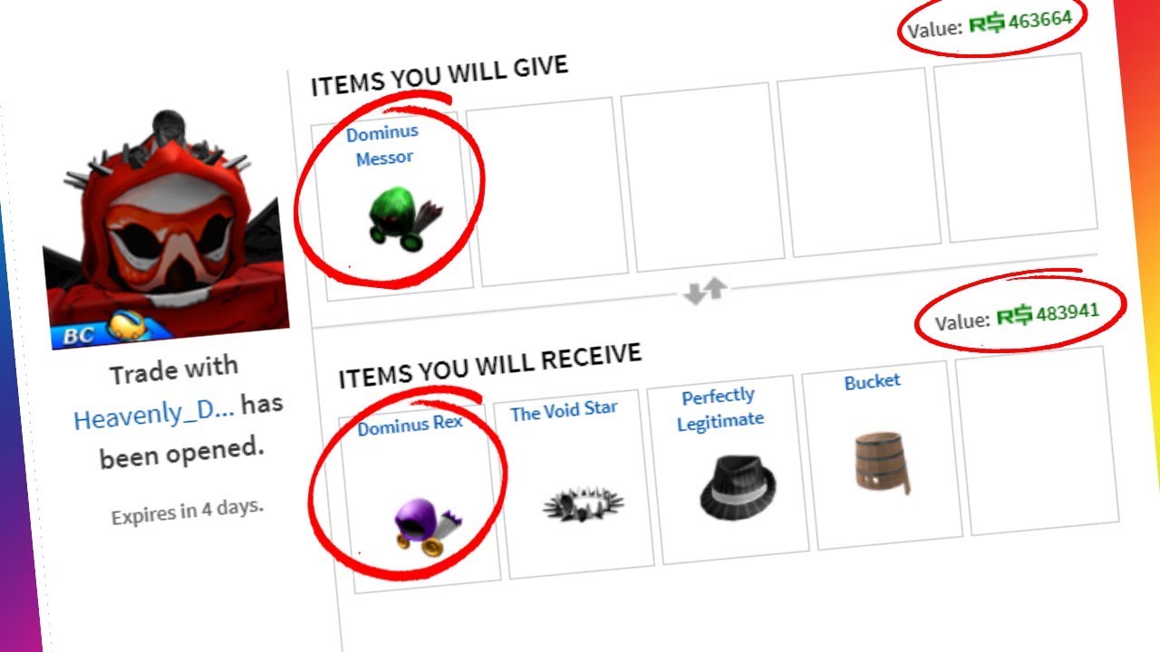 I Got Dominus Messor By Exter - roblox dominus rex id