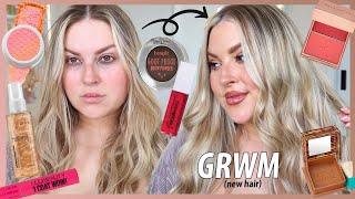 grwm 😇 BUSINESS UPDATE & NEW HAIR