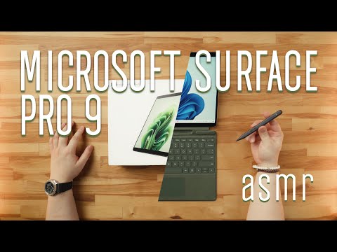 Microsoft Surface Pro 9 - ASMR Unboxing