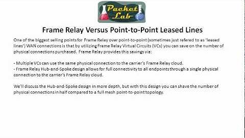 Frame Relay - Topologies and Designs - Part 1