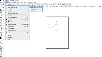 Using Outline View to Help See Shapes - Inkscape Classroom