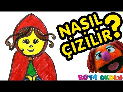 Video: Kırmızı Başlıklı Kız Nasıl çizilir