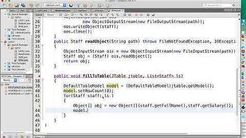 Java 2 - Lab52 -  P5 -  Su Dung DefaultTableModel
