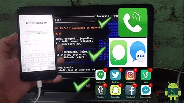Untethered iCloud Bypass calls SMS iMessage&Facetime,AppStore,Notifications For Apple Pacher Tool.