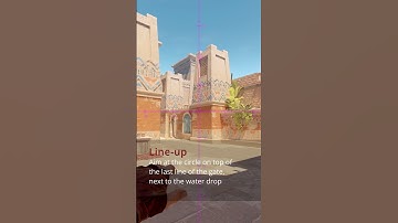Anubis T Side | Quick and Easy Top-Mid Bridge Smoke #cs2  #csgo #cs2nades  #cs2clips #nades