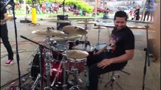 Harry Aziz (Drummer) With Lefthanded-Cinta Tiga Dimensi