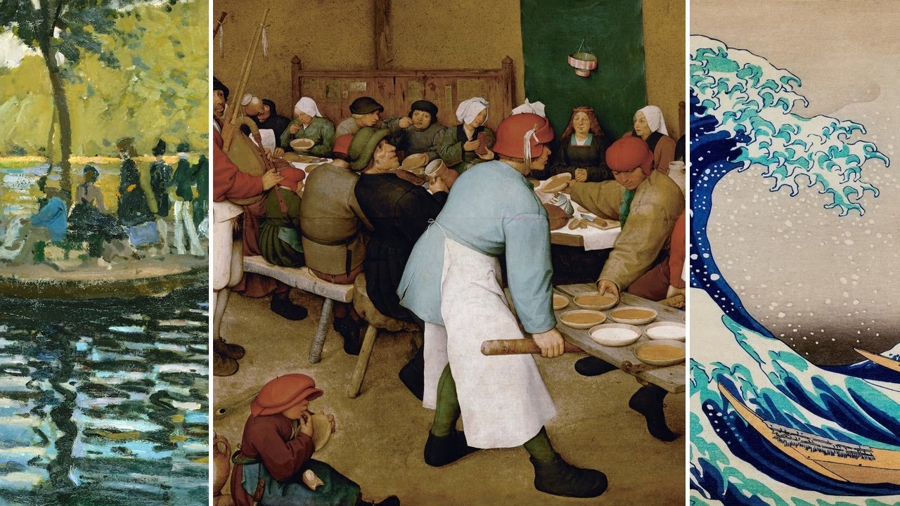 Masterpieces TV — Silent Art Gallery · May 19 Morning | Peasant Wedding… & others
