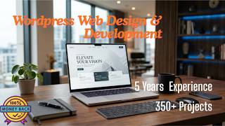 WordPress Web Design & Development Custom Websites, WooCommerce & Elementor Expert