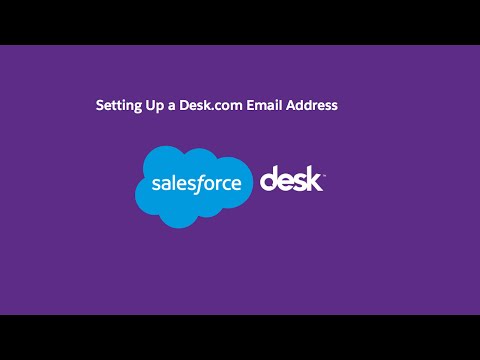 Setting Up a Desk.com Email Address