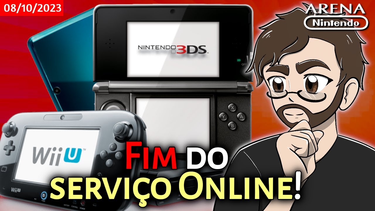 Nintendo encerrará serviços online do 3DS e Wii U em 2024