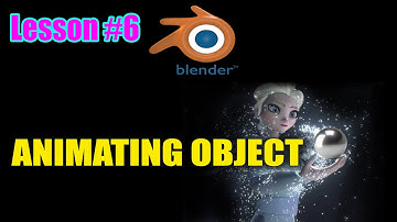 Lesson #6 Simple Object Animation for Beginners #blendertutorial
