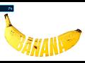 How to make amazing banana text effect | photoshop 2026 tutorial