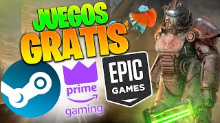 ¡TODA la SEMANA GRATIS! JUEGOS GRATIS en STEAM, EPIC GAMES & PRIME GAMING