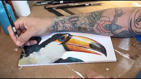 "Sam & Roadie" / Time-lapse Painting / Acrylic Painting / Demonstration / Art Inspiration