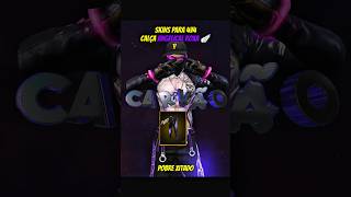 Combinações para 4v4 calça Angelical Roxa Pobre xitado #freefire #skinsfreefire #fypff