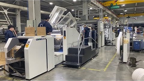 150pcs/min India Paper Bag Machine/A400 Paper Bag Machine within online 2handle & 2color Flexo Print