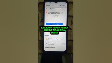 Atasi tidak bisa login tax akun pembayaran fb pro 2025 #fbpromenghasilkanuang #monetisasifb