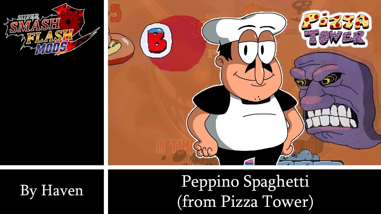 Peppino (Pizza Tower) [Super Smash Bros. Ultimate] [Mods]