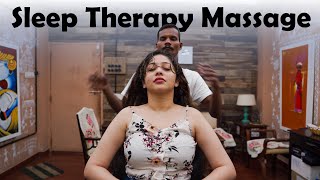 Typical Indian Style Head Massage and Neck Cracking | Indian Massage