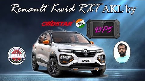 Renault Kwid RXT AKL Key Programming by Obdstar KMD DP5, car key makers in Khammam city of Telangana