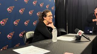 Stephanie White postgame press conference after Indiana Fever’s overtime win vs Atlanta Dream