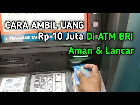 Cara Ambil Uang di ATM