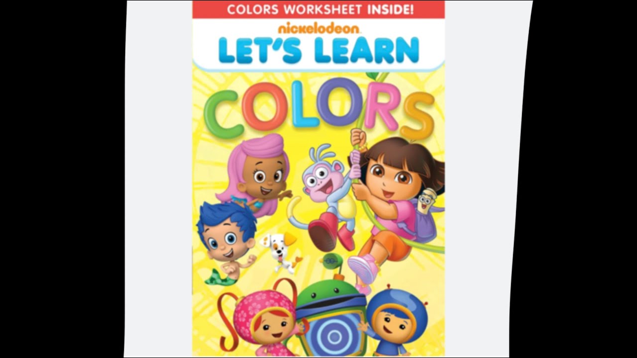 Opening to Nickelodeon Let’s Learn Colors 2013 DVD YouTube