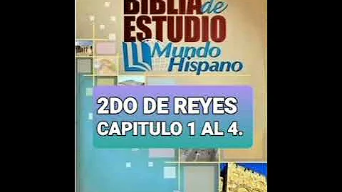 Pastor Salvador Morales. 2do de Reyes capitulo 1 a...