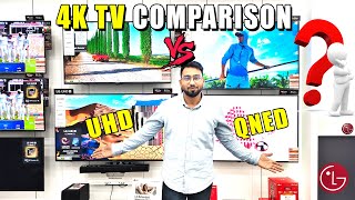 LG UHD vs LG Qned Comparison | 55UA8300 vs 55Qned8B best Comparison 2025 | Which is Best Qned or UHD