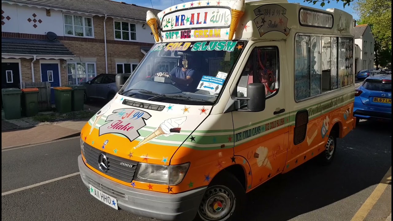 Mr Ali Ice cream van/Ice cream van music/based in Forest Gate East London Bollywood chime Mu kala