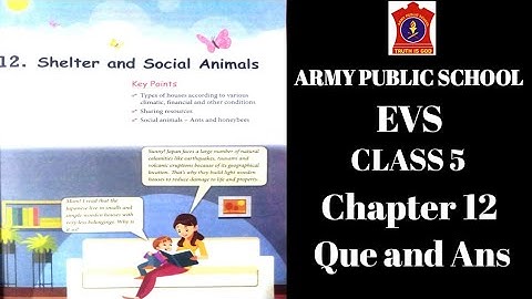 APS class 5 EVS chapter 12 | SHELTER AND SOCIAL ANIMALS | EXERCISE | @nksclasses