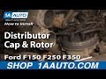 How To Replace Distributor Cap and Rotor Ford 1992-96 F150 F250 F350