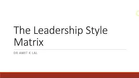Leadership Style Matrix by Eric Flamholtz and Yvon...