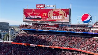 Cowboys @ 49ers DIVISIONAL ROUND 2023 | Team Intros