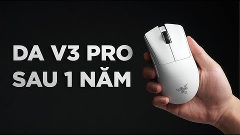 Sau 1 năm, Razer Deathadder v3 Pro vẫn là vua chuột công thái học! (Giảm Giá Nhiều)