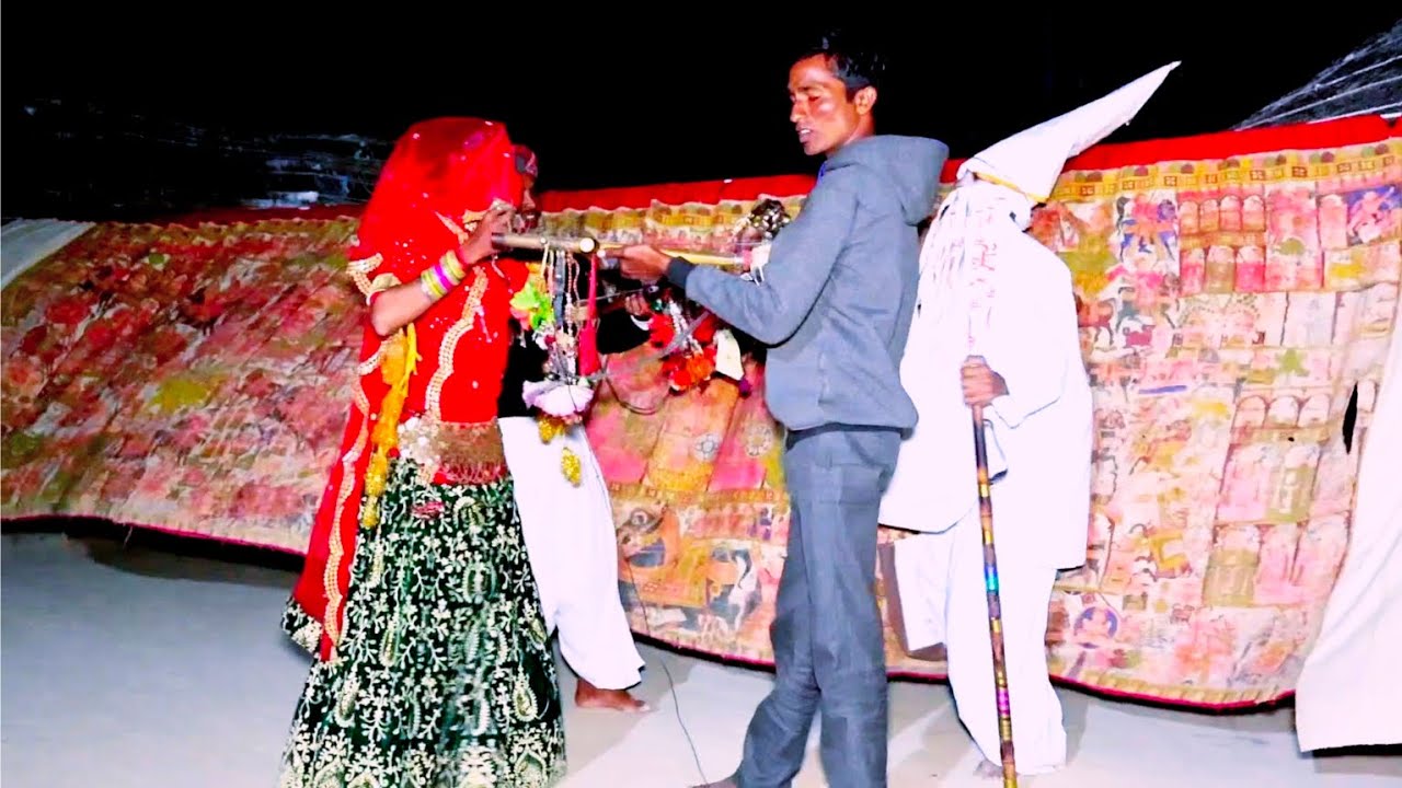 पाबूजी की पड़ गायक // सवाई राम जी पार्टी भैराराम जी // धरमेश डांसर #9636649269 #video #reels #song