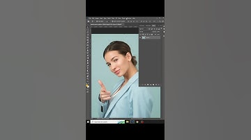 Remove Background in 1 click  in Adobe Photoshop #shorts #photoshoptutorial #shorts #shortvideo