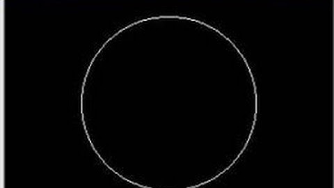 Program to Draw Circle Using C++ Graphics (HINDI)
