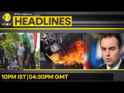 France School Protests Spiral | French PM: Burning Schools Unacceptable | WION Headlines