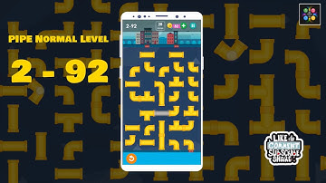 Smart Puzzles Pipes - Normal Level 2-91 to 95 | WL Pixign Smart Puzzles Answer