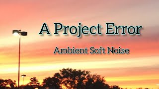 Full Mended - modular synth/drone/noise/ambient - A Project Error Update