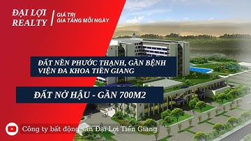 Nền đất gần Bệnh Viện Đa Khoa Tiền Giang - Phước Thạnh, Mỹ Tho - MS: 01