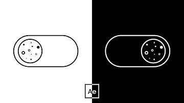 Animate a Day/Night Toggle Button In After Effects