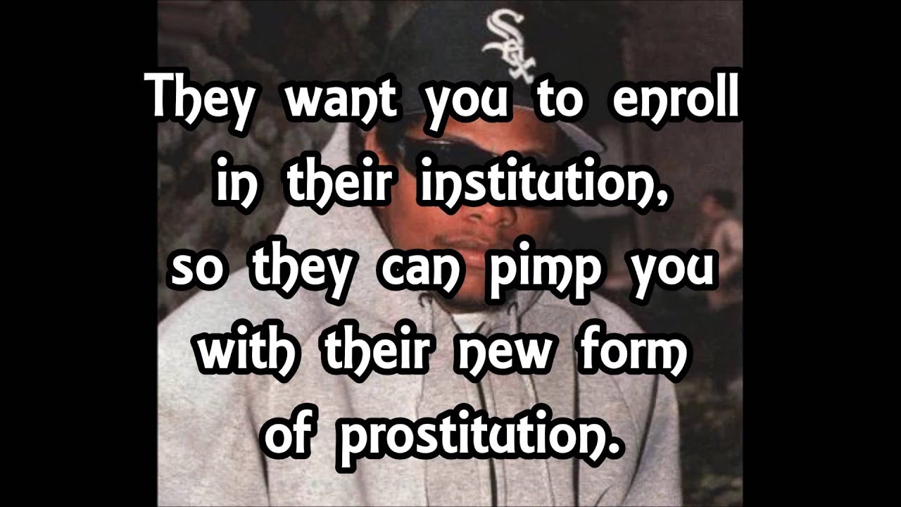 Eazy E's last words YouTube